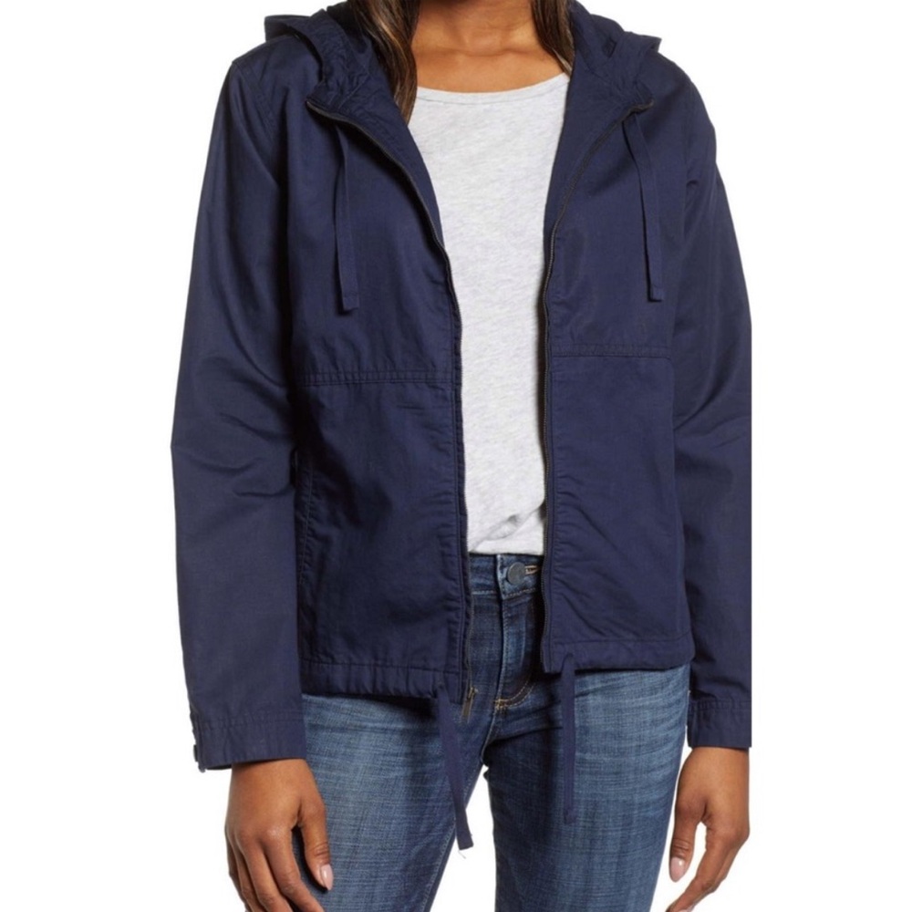 Patagonia Back Canyon Hoody Jacket Women’s Medium Blue Cotton Hemp